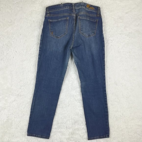 Kut From the Kloth Womens Jeans Straight Leg Blue Denim Medium Wash Mid Rise‎ 8 - Picture 2 of 12